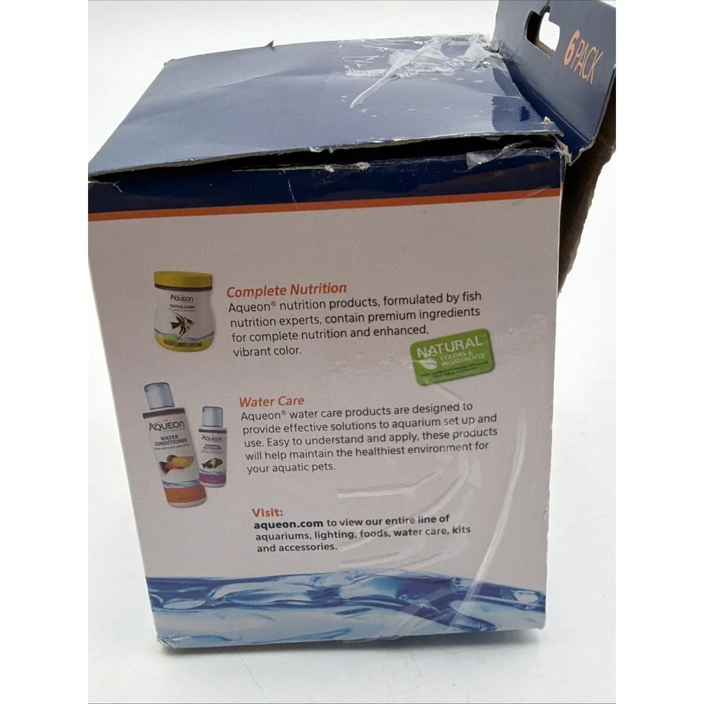 NEW Aqueon Replacement Filter Cartridge 10000948 Size Medium Six Pack